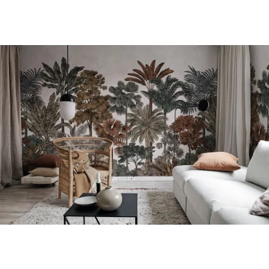 Olohuoneen puutapetti Tropical Bellewood R17591 Rebel Wallsilta image