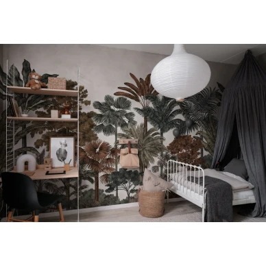 Puutapetti nuorisohuoneeseen Tropical Bellewood Rebel Wallsilta R17591 image