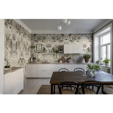 Keittion kuvatapetti The Swedish Forest Rebel Wallsilta R16213 kuva