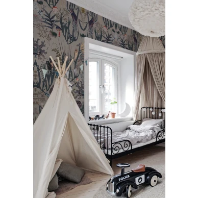 Kuvatapetti lastenhuoneeseen Rebel Wallsilta The Swedish Forest R16212 kuva