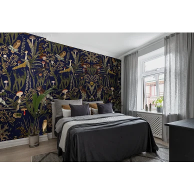 Makuuhuoneen tapetti The Swedish Forest Rebel Wallsilta R16211 kuva