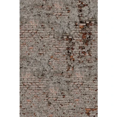 Barcelona ruosteenvarinen tiilitapetti Rebel Wallsilta R17871 koko kuvio image