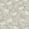 Sigrid beige kukkatapetti Durolta 519 01