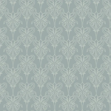 Iris sininen jugendtapetti Durolta 520 03 image