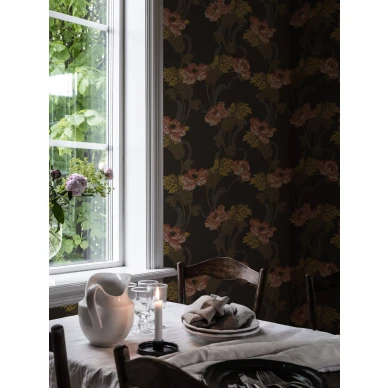 Musta keittiotapetti Ovansjo Durolta 521 03 image