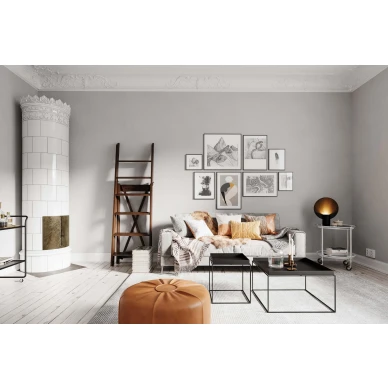 Musta poytavalaisin tunnelmavalaisin By Rydensilta Colby XL 7391741024107 image