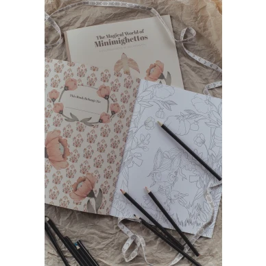 Mrs Mighetton varityskirja The Magical World of Minimighettos kuva