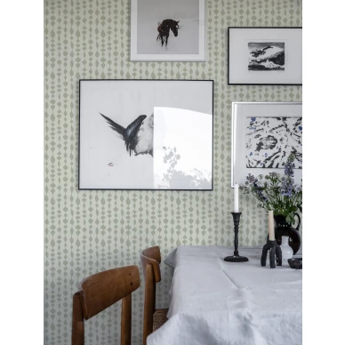 Duron vihrea tapetti Margaret Rose 527 03 image