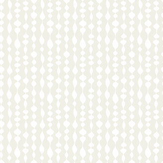 Margaret Rose valkoinen geometrinen tapetti Durolta 527 01 kuva
