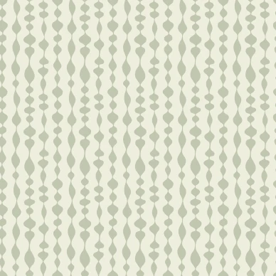 Margaret Rose vihrea geometrinen tapetti Durolta 527 03 image