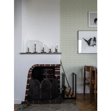 Vihrea retrotapetti Durolta Margaret Rose 527 03 image