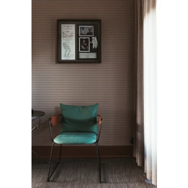 Vihrea retrotapetti Houndstooth Ulricehamnilta 904 75 image