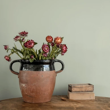 Vihrea yksivarinen tapetti Lakeview 901 35 Ulricehamnilta image