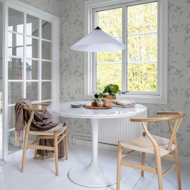 Vihrea tapetti keittioon Durolta Siri 612 01 kuva