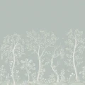 Seasonal Woods vihrea sininen puutapetti Cole Sonilta 120 6020