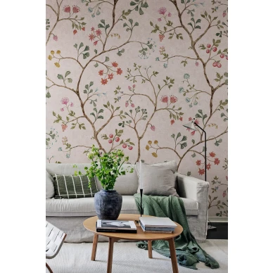 Romanttinen kukkatapetti Song Tree Rebel Wallsilta R19329 image