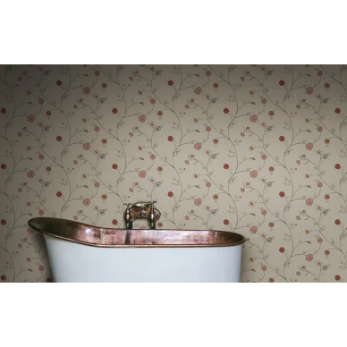 Kukkatapetti kylpyhuoneeseen Rebel Wallsilta Flower Thread R19284 kuva