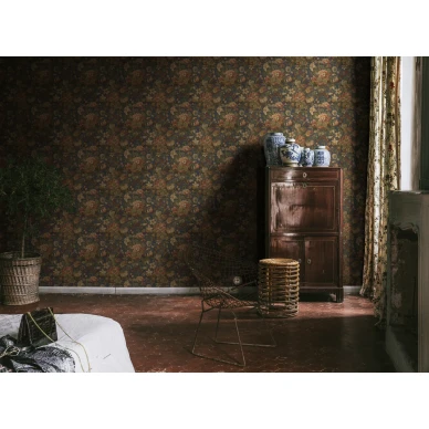 Vanhan ajan kukkatapetti Vintage Garden Rebel Wallsilta R19267 image