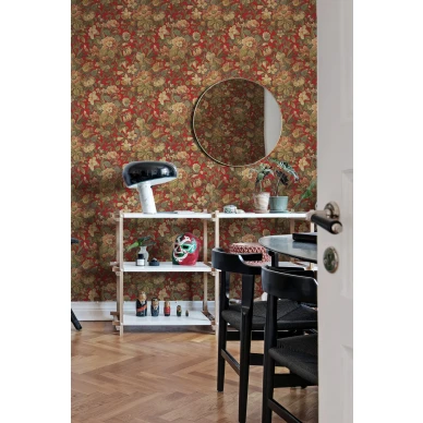 Ylellinen kukkatapetti Vintage Garden Rebel Wallsilta R19269 image