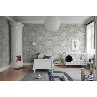 Lastenhuoneen kukkatapetti Petit Flora Rebel Wallsilta R19264 image