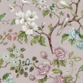 Petit Flora roosa kukkatapetti Rebel Wallsilta R19263
