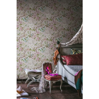 Romanttinen kukkatapetti Petit Flora Rebel Wallsilta R19263 image