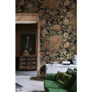 Kukkatapetti Vintage Flora R19241 Rebel Wallsilta kuva
