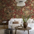 Punainen kuvatapetti Vintage Flora Rebel Wallsilta R19242