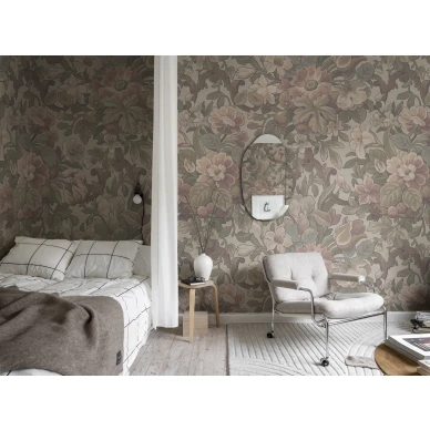 Romanttinen kukkatapetti Vintage Flora Rebel Wallsilta R19239 kuva