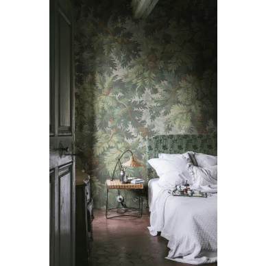 Makuuhuoneen metsatapetti Spruce Forest Rebel Wallsilta R19236 image