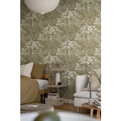 Lohikaarmetapetti Fairy Tale Castle Rebel Wallsilta R19229 image