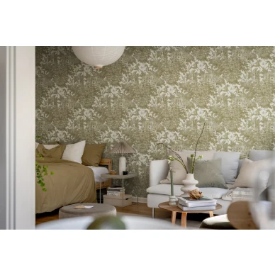 Olohuoneen mielikuvituksellinen tapetti Fairy Tale Castle Rebel Wallsilta R19229 image