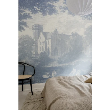 Mahtava maisematapetti Swan Pond Rebel Wallsilta R19225 image