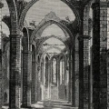 Gothic Arches harmaa kaarretapetti Rebel Wallsilta R19221 koko kuvio