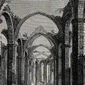 Gothic Arches harmaa kaarretapetti Rebel Wallsilta R19221