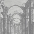 Gothic Arches harmaa kaarretapetti Rebel Wallsilta R19223
