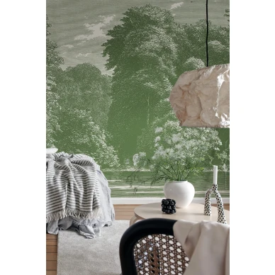 Vihrea kuvatapetti Rebel Wallsilta Spring Season R19220 image