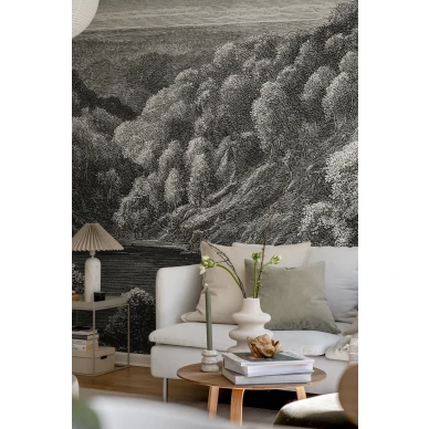 Olohuoneen maisematapetti Mystery Lake Rebel Wallsilta R19216 image