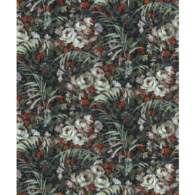 Dazzling Foliage varikas kukkatapetti Rebel Wallsilta R19209 koko kuvio kuva