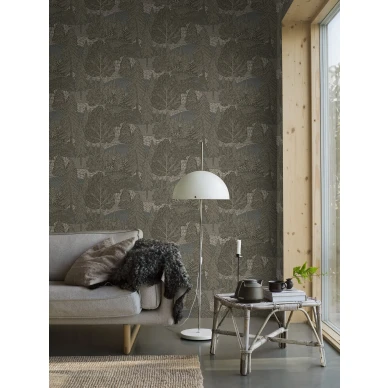 Olohuoneen metsatapetti Borastapeterilta Northern Forest 4702 image