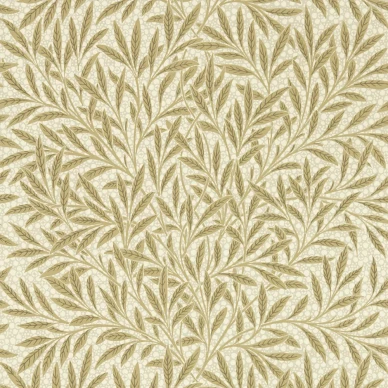 Emerys Willow keltainen lehtitapetti William Morrisilta 217185 image