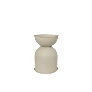 Beige kukkaruukku Ferm Livingilta Hourglass Pot 1104266679 kuva