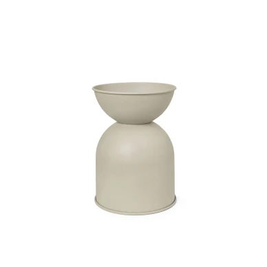 Ferm Livingin suosittu kukkaruukku Hourglass Pot beigena 1104266678 kuva