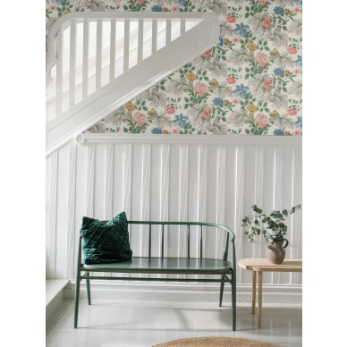 Eteisen kukkatapetti Borasilta Carnation Garden 7235 image