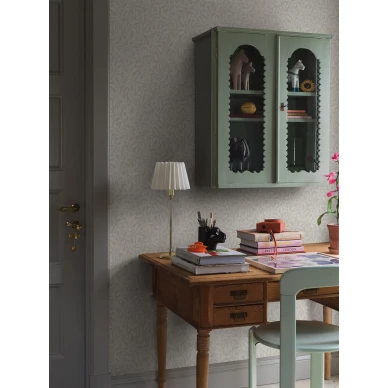 Tyohuoneen lehtitapetti Borasilta Vintergrona 4833 image