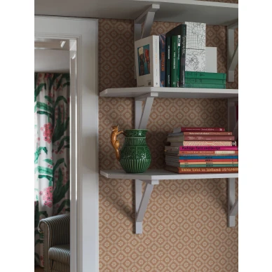 Perinteinen ruudullinen tapetti Borastapetilta Love 4819 kuva