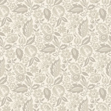 Elise beige kukkatapetti Borastapeterilta 4818 image