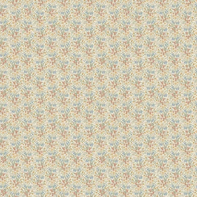 Bella beige kukkatapetti Borastapeterilta 4815 image