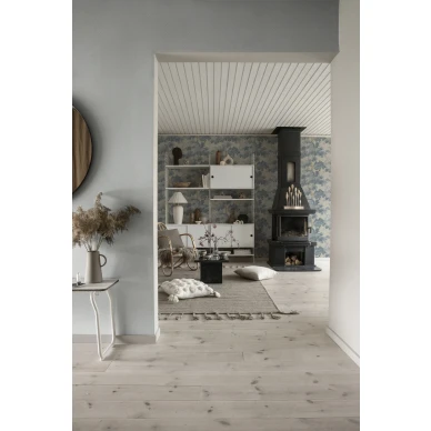 Sininen pienikuvioinen tapetti Valv Sandbergilta S10300 image