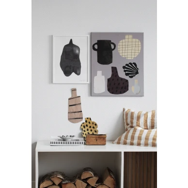 Valkoinen olohuoneen tapetti Valv Sandbergilta S10296 image